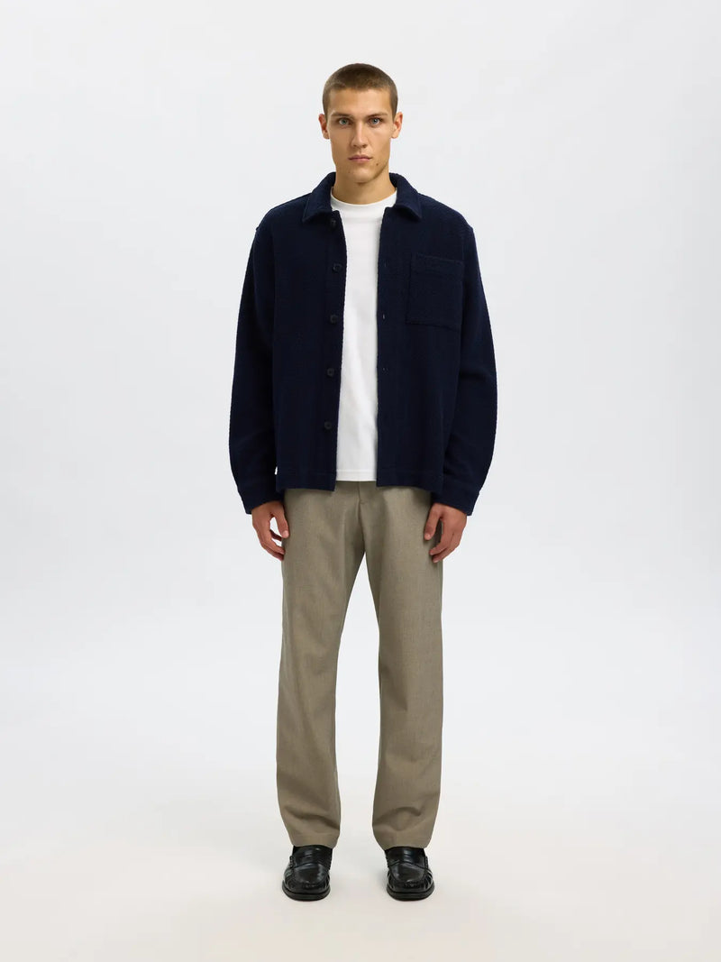 SLHREGFRED STRUCTURED OVERSHIRT