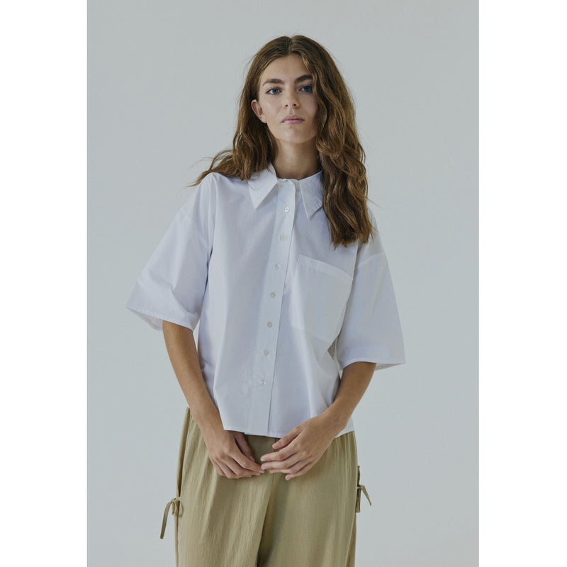 String shirt - Wit
