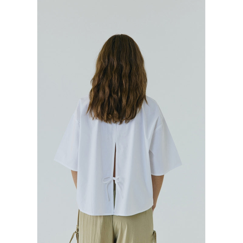 String shirt - Wit