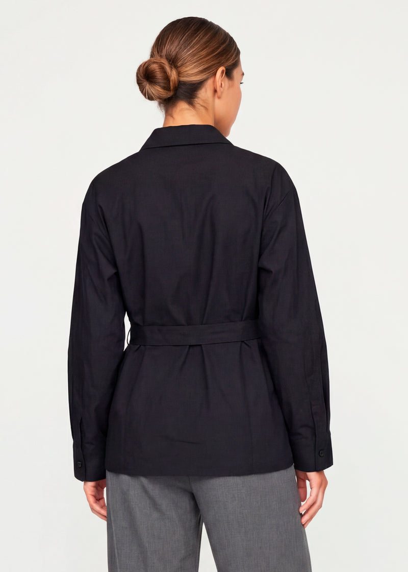 Fraser LS top - Zwart