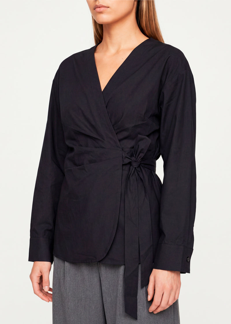 Fraser LS top - Zwart