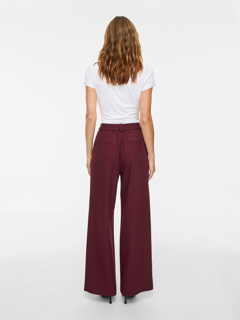 VIONTAYA HIGH-WAIST WIDE-LEG BROEK