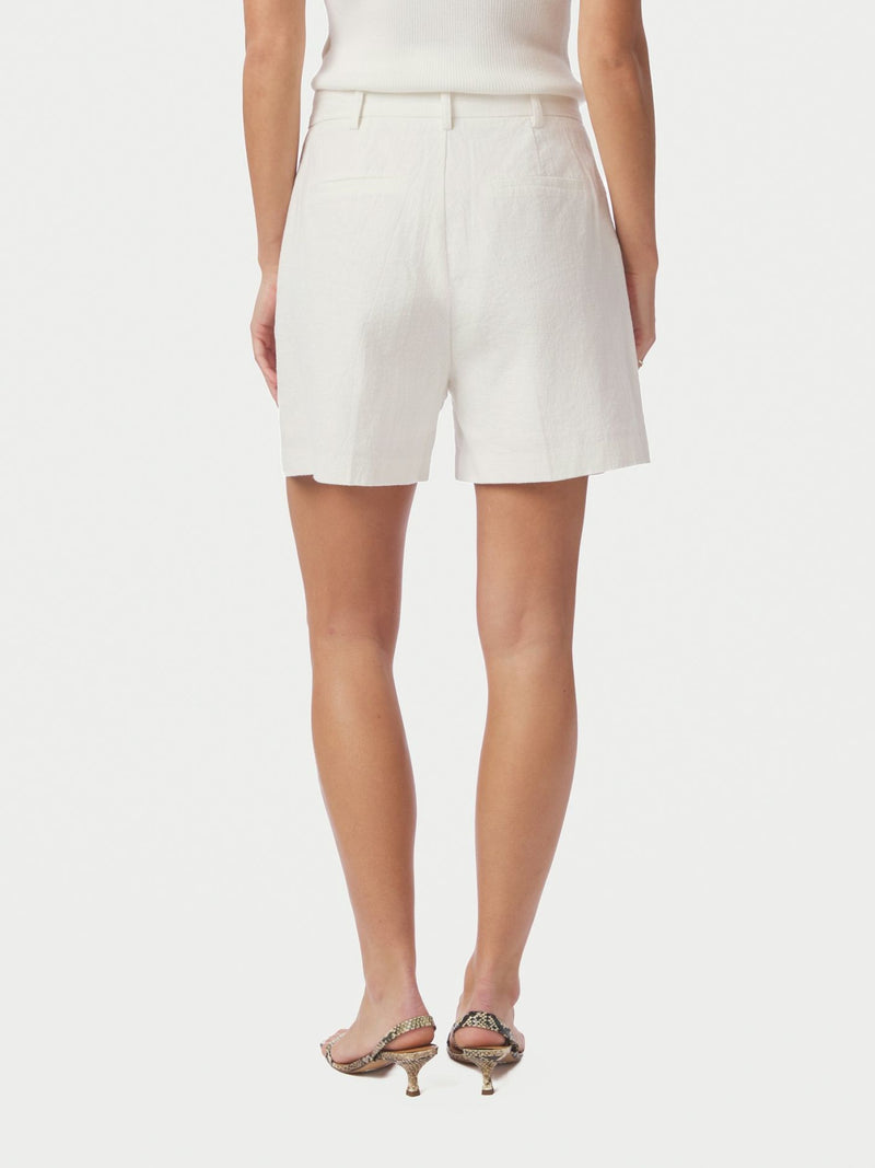 Sega Ramie Shorts - Ecru