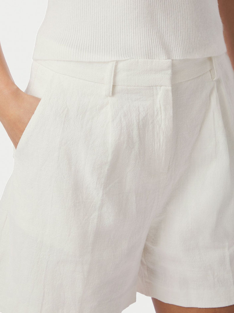 Sega Ramie Shorts - Ecru