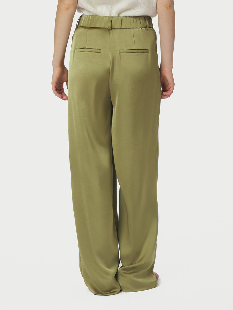 Emmett Sateen Pants - Sage Green