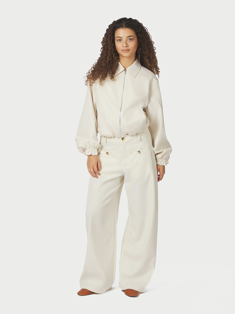 Massie Structure Pants - Ecru