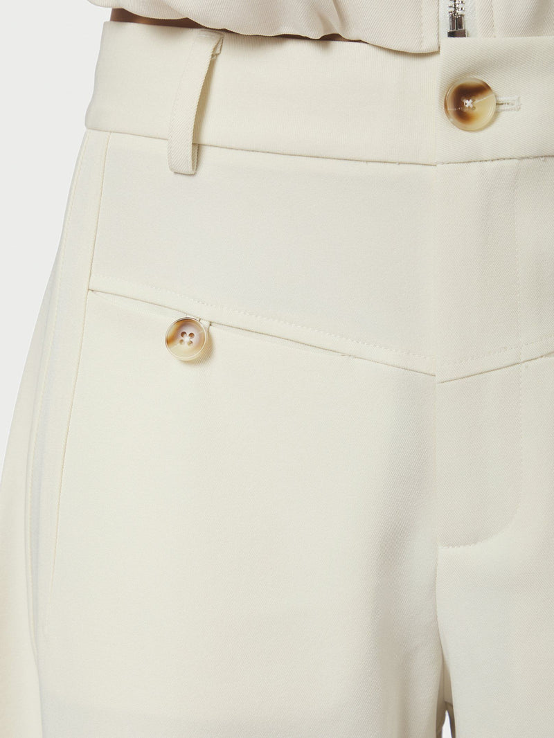 Massie Structure Pants - Ecru
