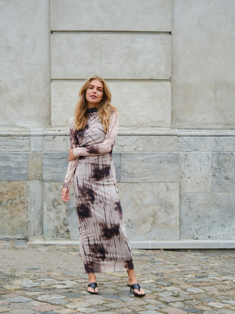 Onessa Faded Mesh Dress