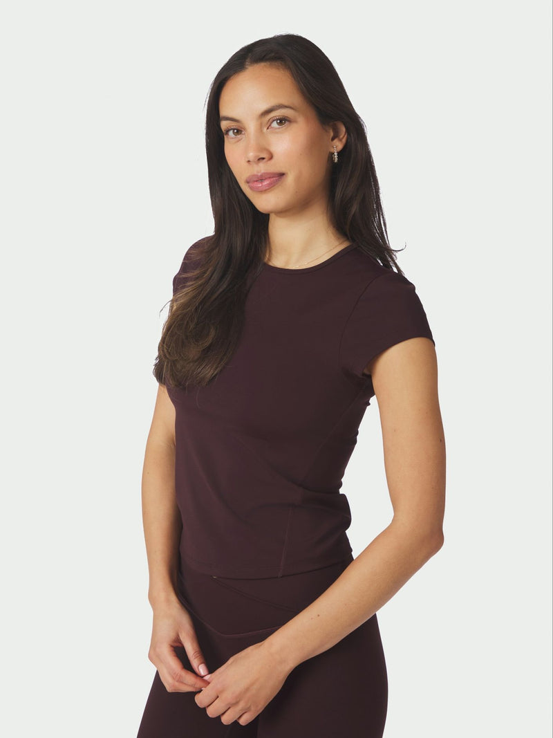 Ettia Baby Tee - Burgundy