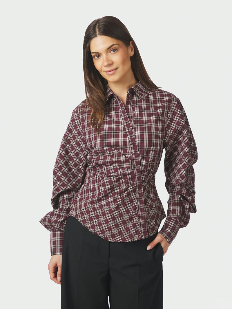 Neoella Check Shirt - Rood dessin