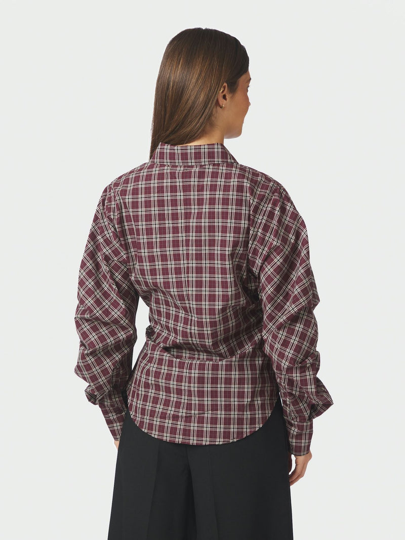 Neoella Check Shirt - Rood dessin