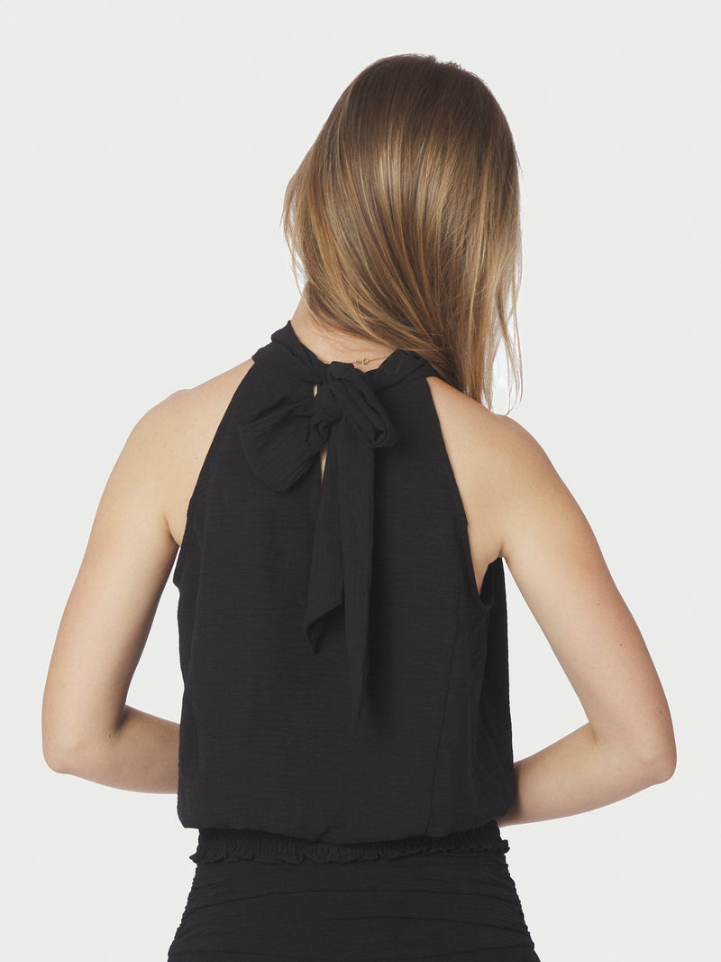 Jos Structure Top - Zwart