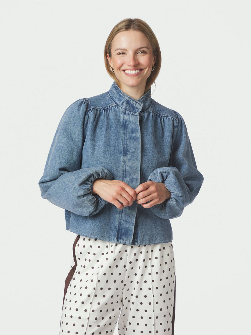 Tirsa Denim Jacket - Blauwe Jeans