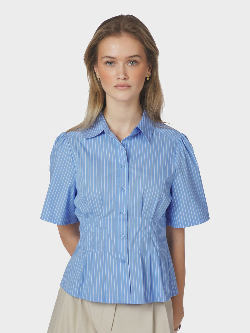 Balara Poplin Shirt - Blauw