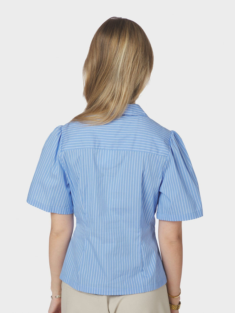 Balara Poplin Shirt - Blauw
