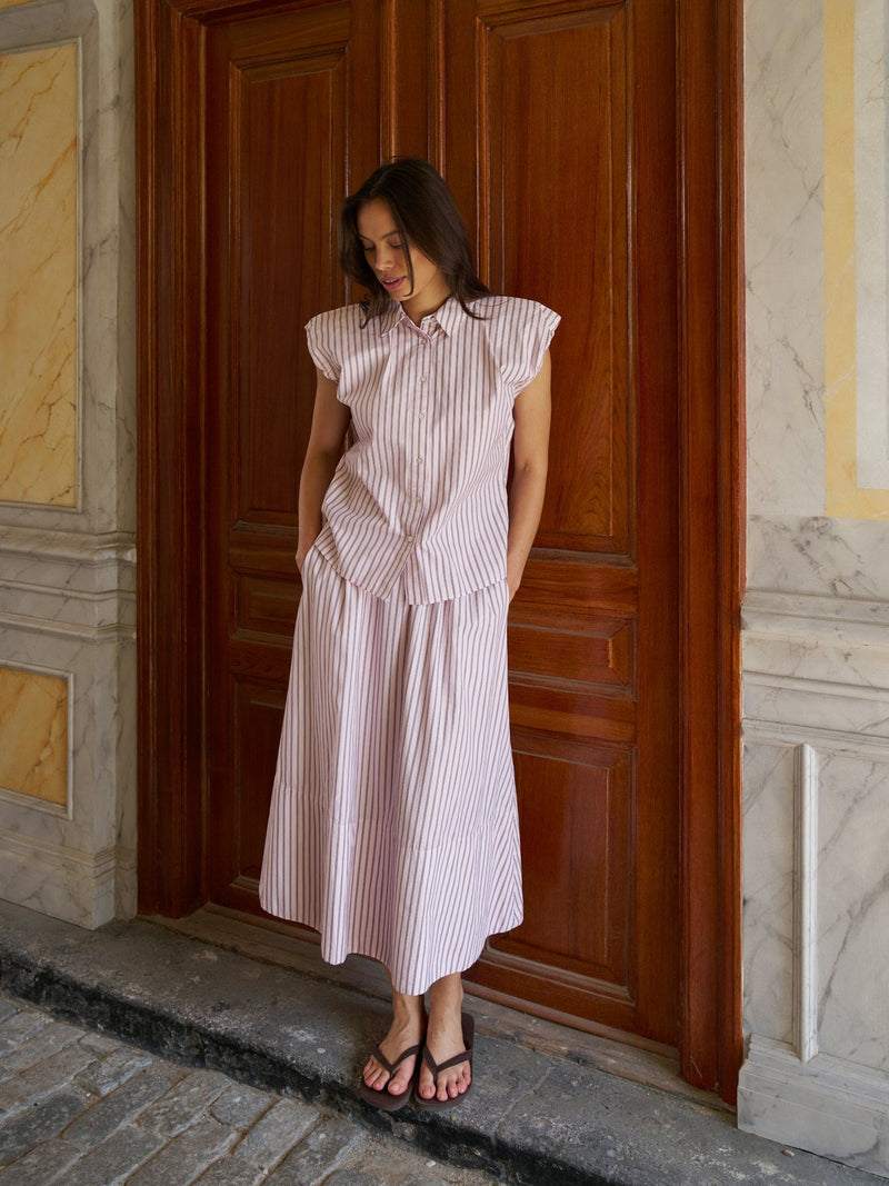 Isella Double Stripe - Roze