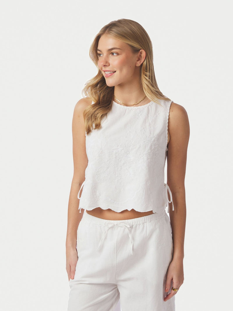 Kaelin Embroidery Top
