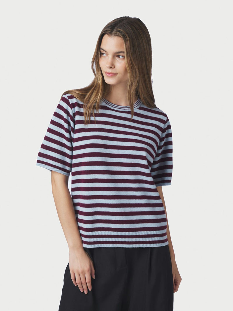 Missy Stripe Knit Tee