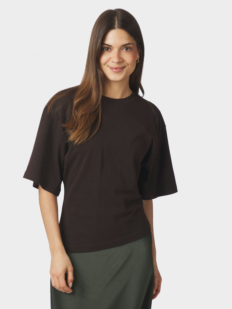 Alira Boxy Tee - Bruin