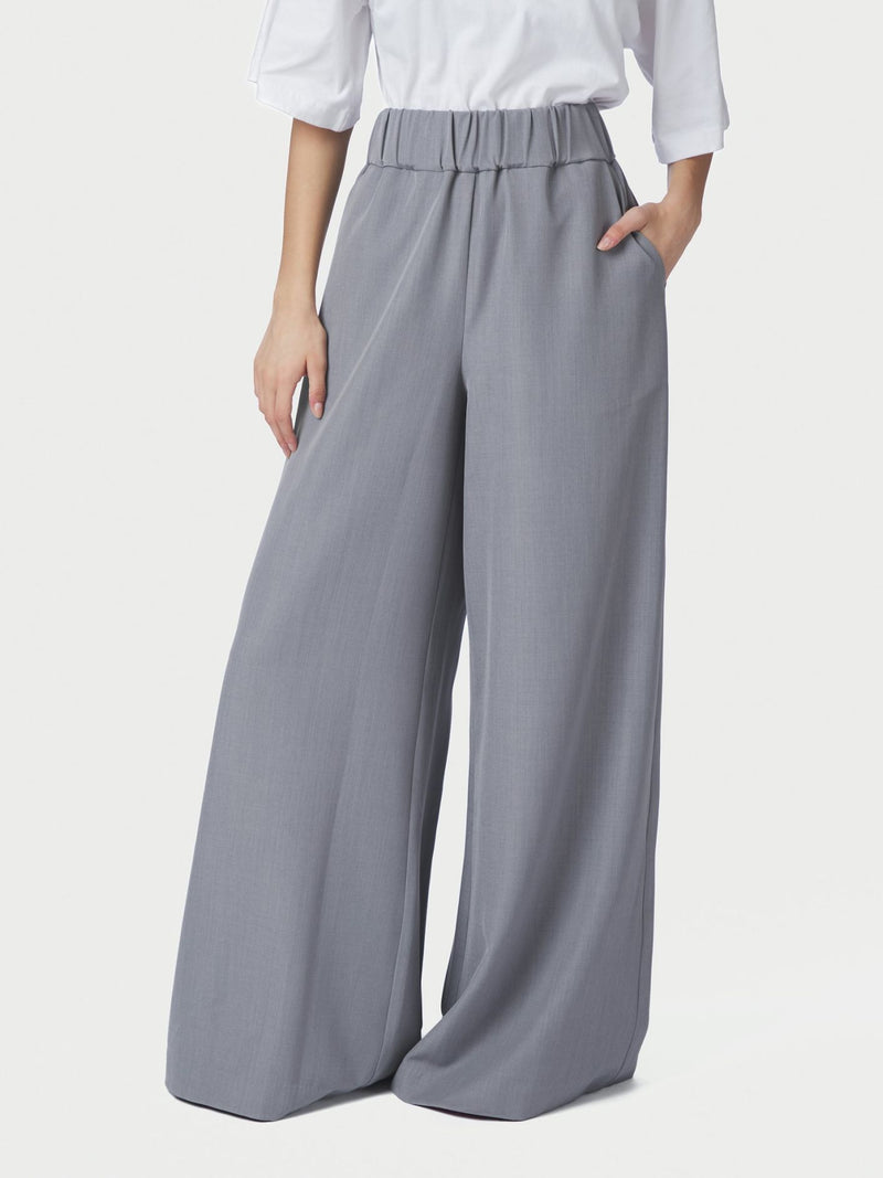Janel Structure Pants - Grijs