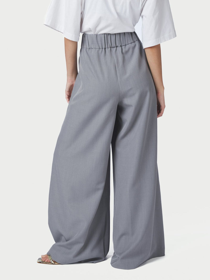 Janel Structure Pants - Grijs