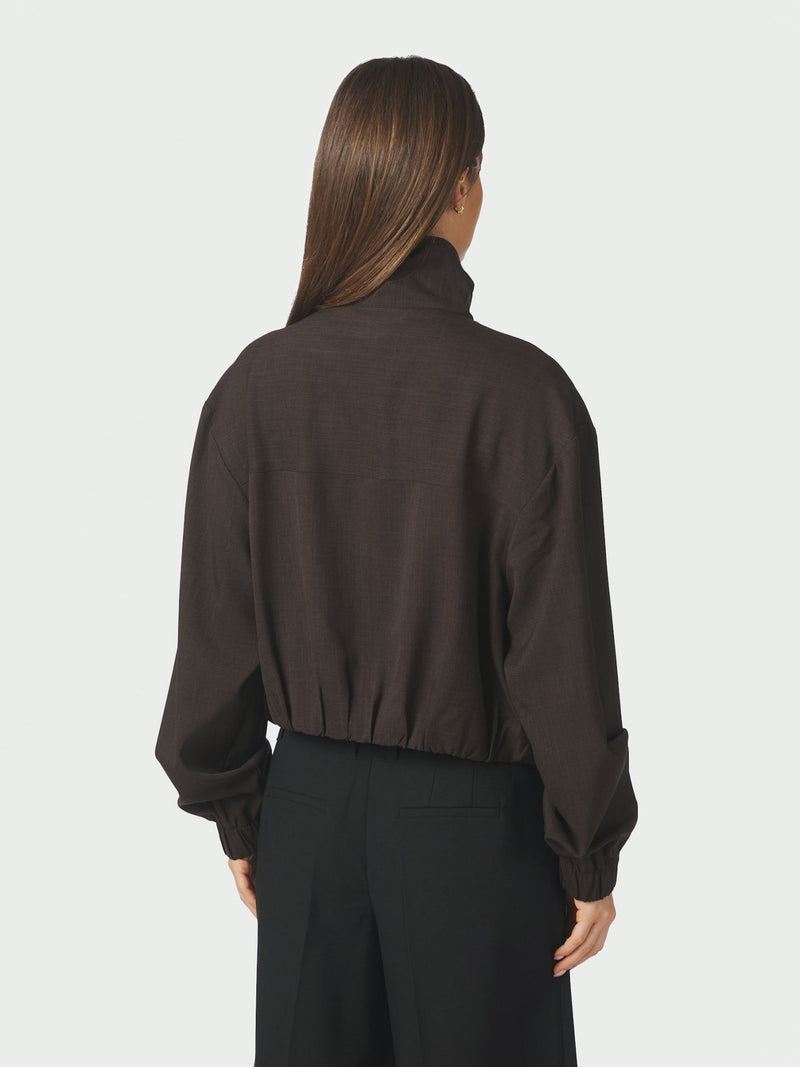 Felicity Zip Blouse - Bruin