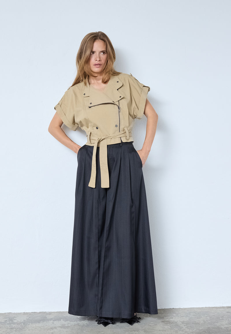 KeshaCC Cargo Vest - Sand