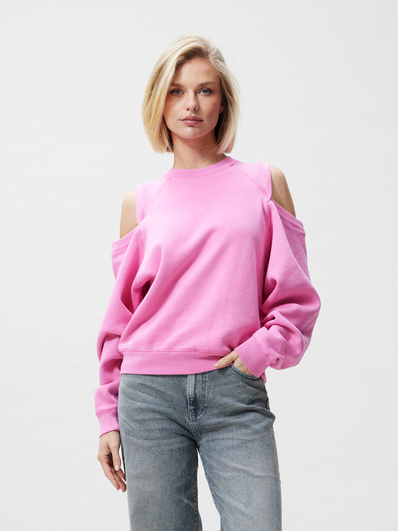 Sweater with cut out