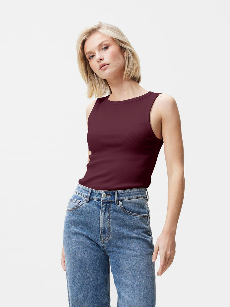Classic rib singlet - Winetasting