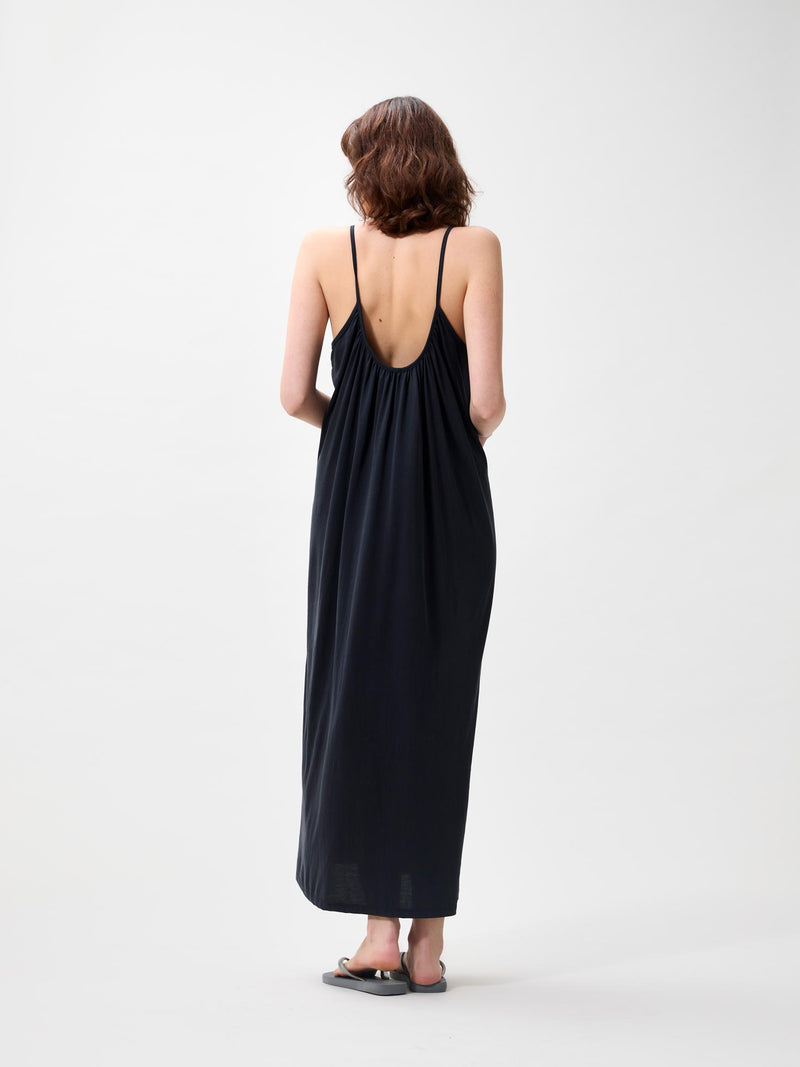 Strap dress - Grijs