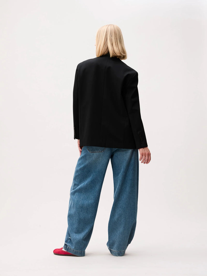 Blazer with slits