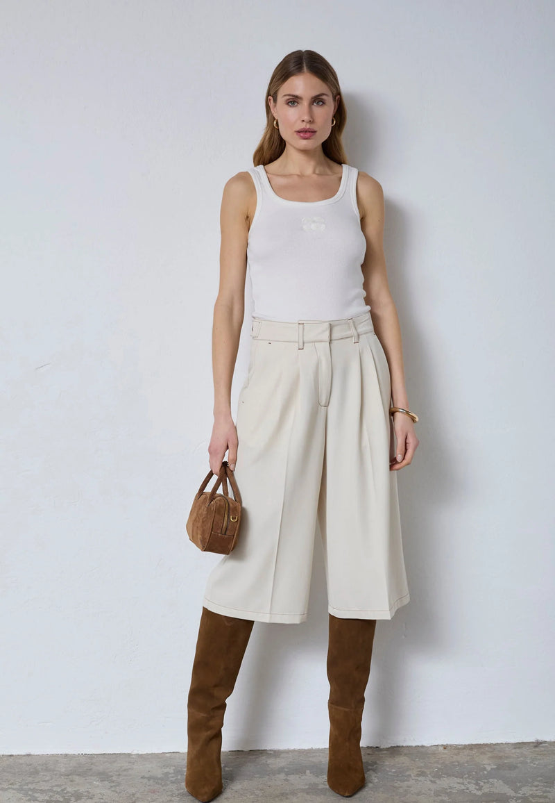 TerryCC Pleat Bermuda