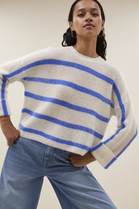 vide stripe pullover