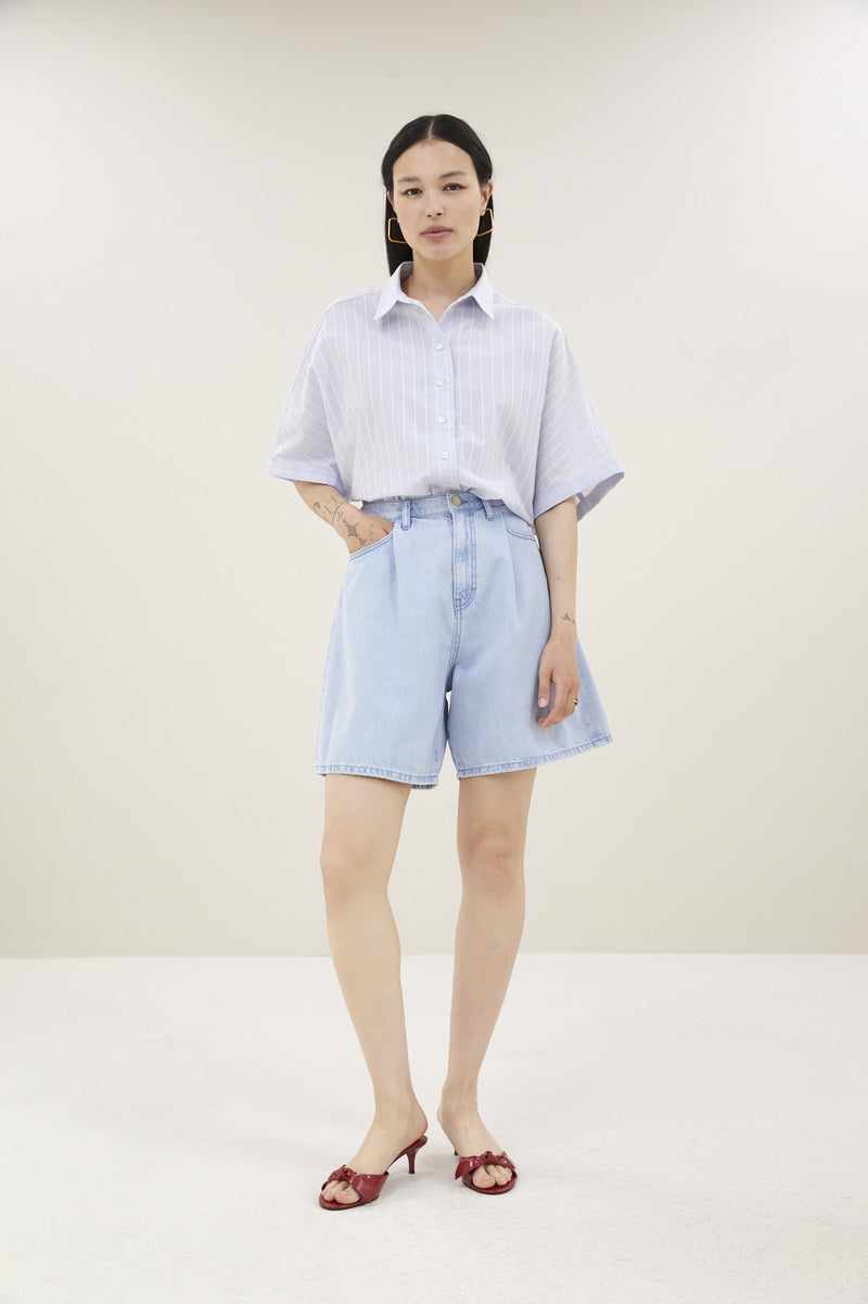 Elisa denim shorts - Blauwe Jeans