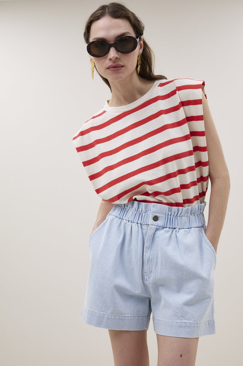 Leon denim short