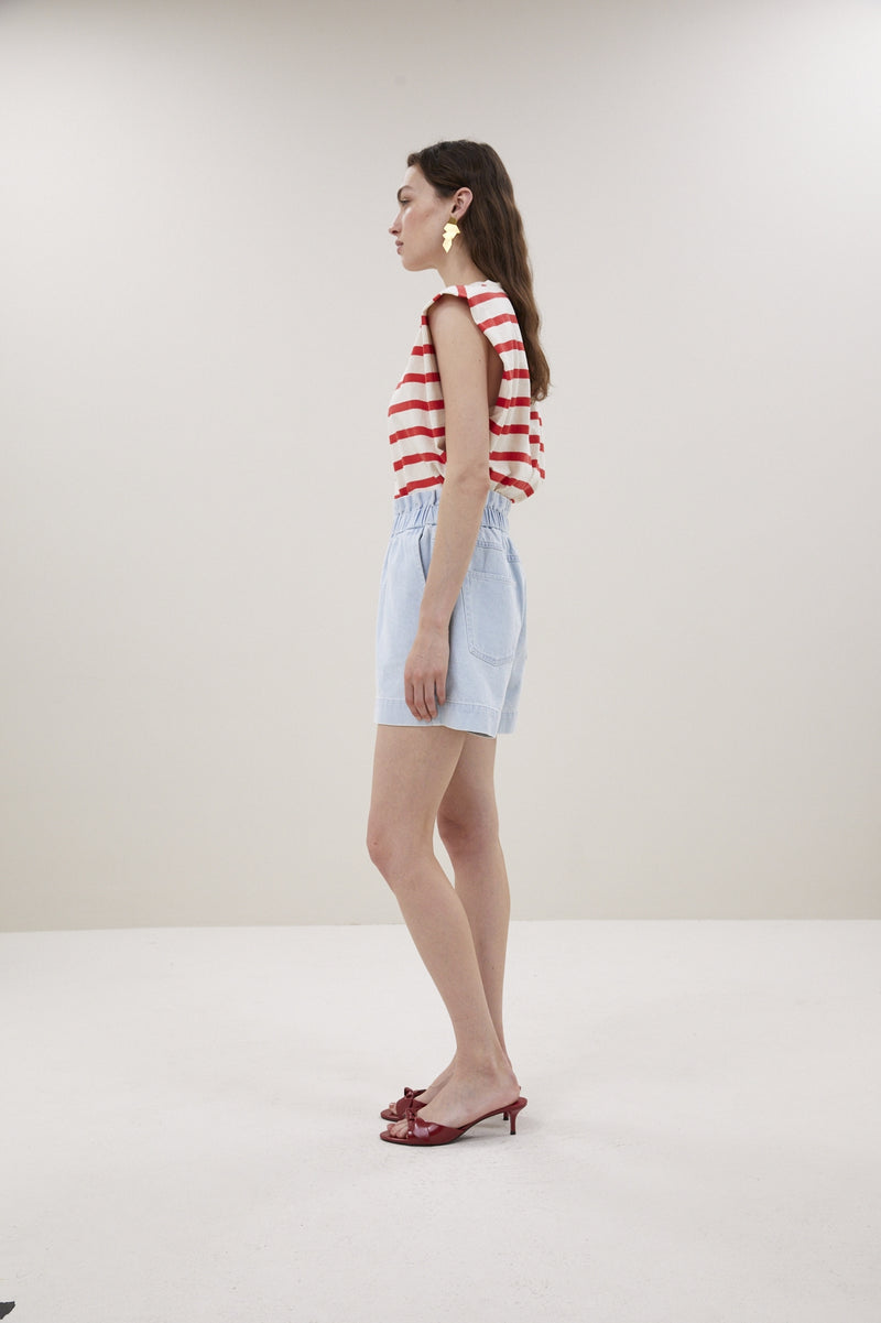 Leon denim short