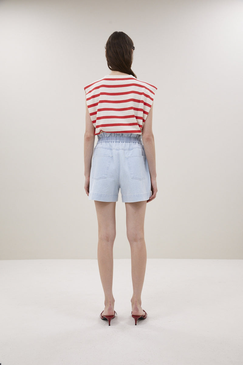 Leon denim short