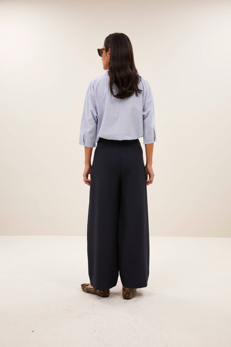 frida copper stripe pants