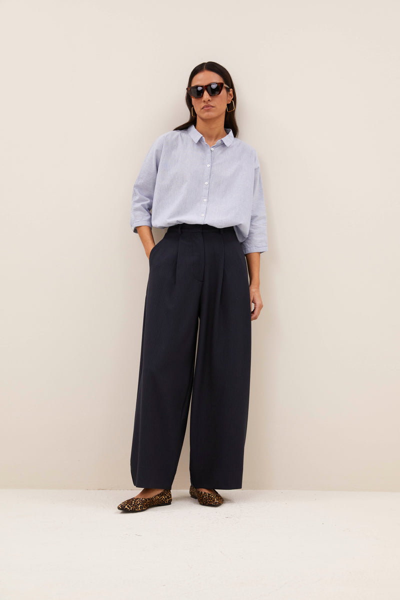 frida copper stripe pants