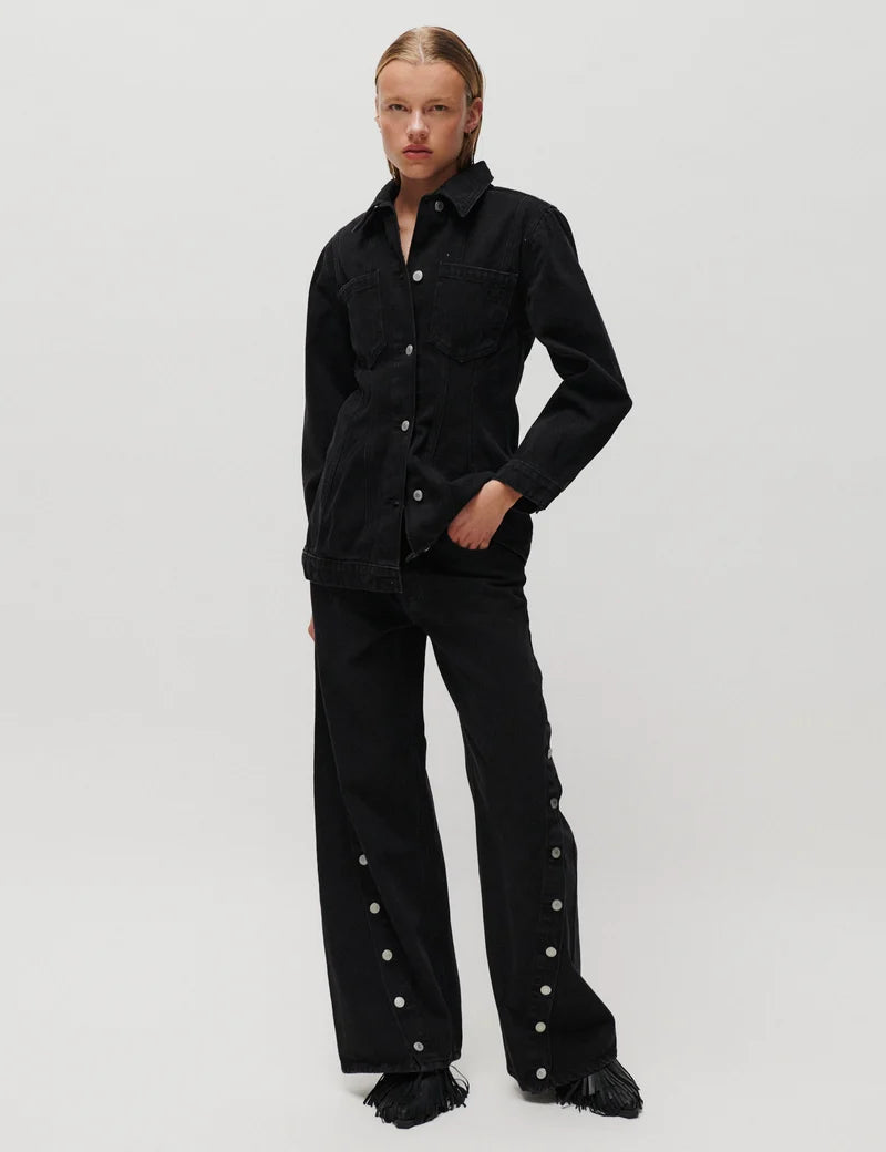 2ND Tyler Coated Denim - Jeans - Coated Denim