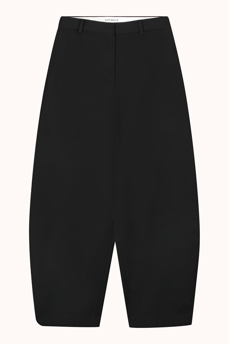 Barrel fit tailored trousers