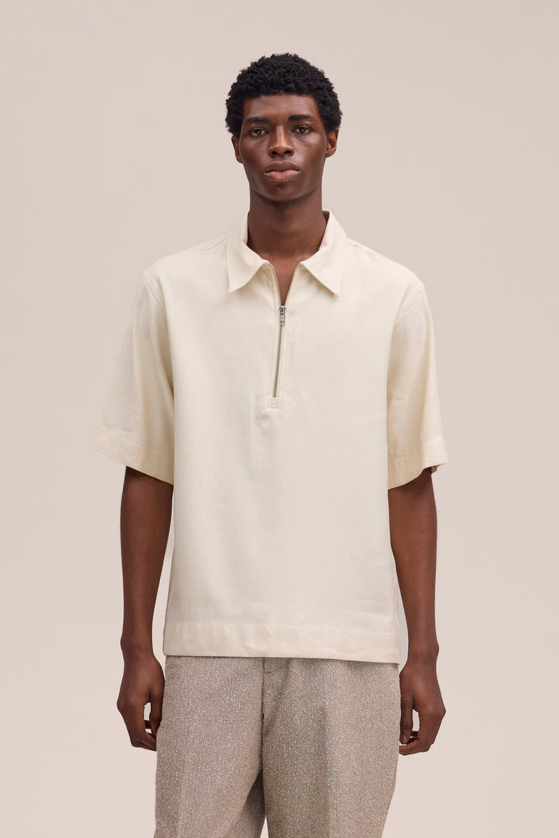 Bruno - Linen blend polo