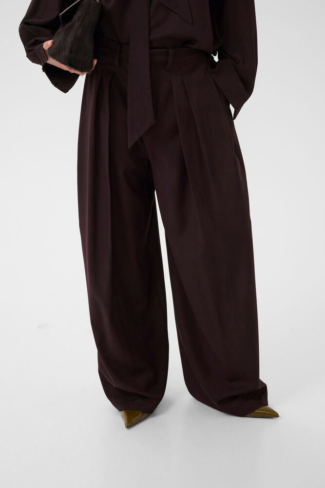 GZschany MW pants Deep plum - Purple