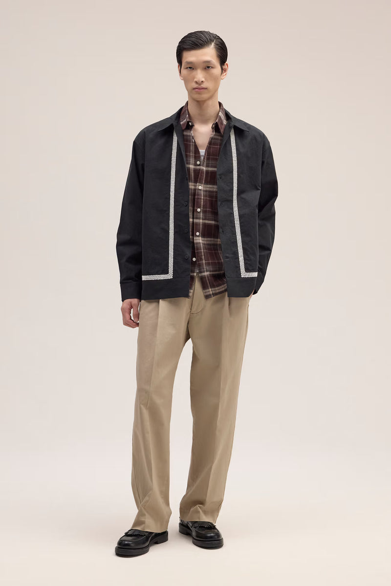 Reed poplin overshirt