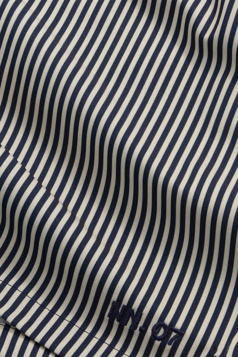 Holiday Shorts 10039 - Navy Stripe