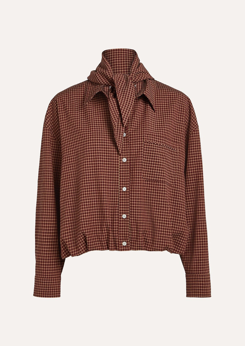 Yana Blouse Russet Brown