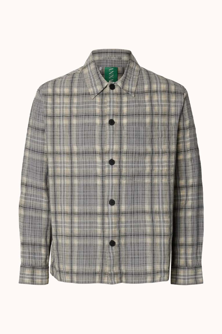 ANRVERN FLANNEL OVERSHIRT