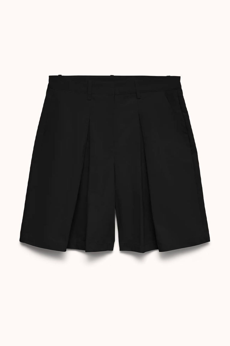 AWROSE HW LONG SHORTS - BLACK
