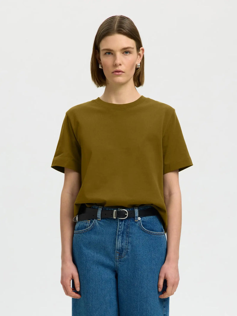 SLWESSENTIAL SS BOXY TEE