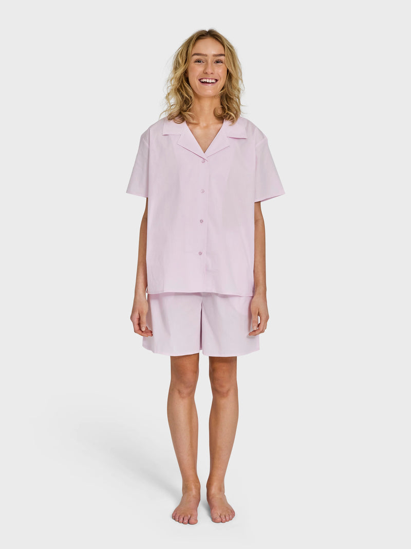 SAHEJ SHORTS - Lilac snow